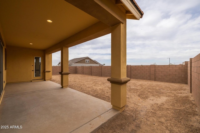 view of patio