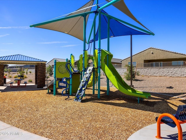 view of communal playground