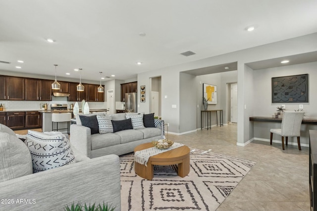 view of living room