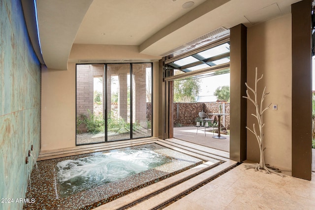 entryway featuring plenty of natural light