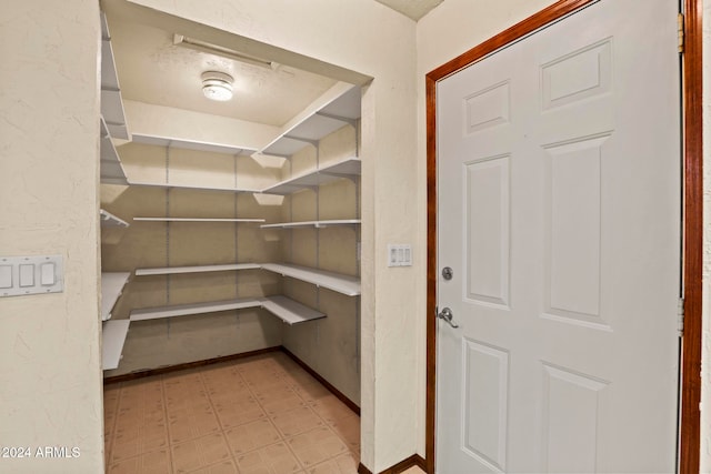 view of pantry