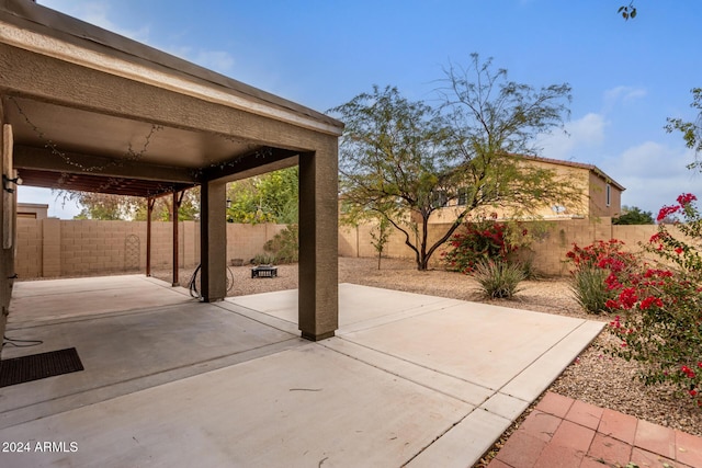 view of patio