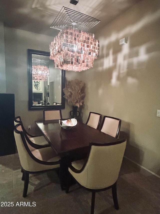 14000 N 94th St Unit 1077, Scottsdale, AZ 85260 - dining room featuring baseboards