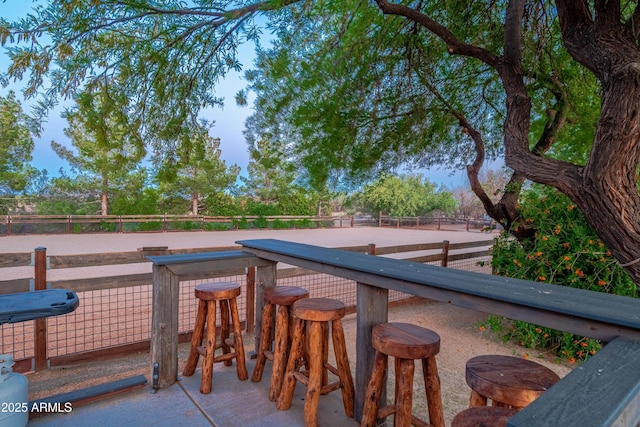 21909 W Beacon Ln, Wittmann, AZ 85361 - balcony with outdoor dry bar