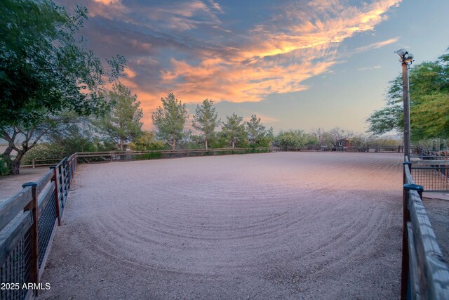 21909 W Beacon Ln, Wittmann, AZ 85361 - view of community featuring a water view and an enclosed area