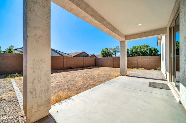 view of patio / terrace