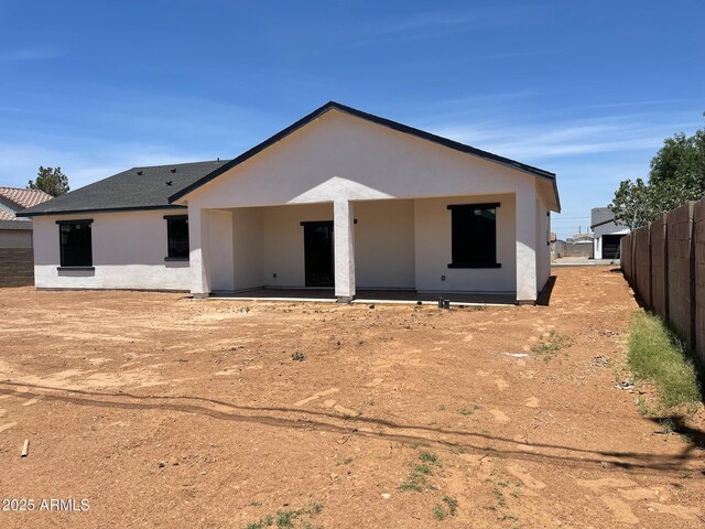 5499 E Red Bird Ln, San Tan Valley, AZ 85140 - rear view of property featuring stucco siding