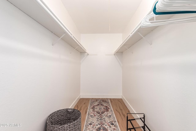 4950 N Miller Rd Unit 200, Scottsdale, AZ 85251 - walk in closet with light wood-style floors