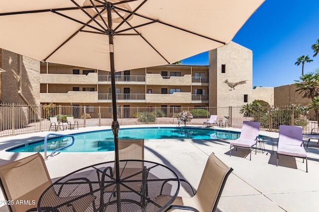 4950 N Miller Rd Unit 200, Scottsdale, AZ 85251 - pool with a patio and fence