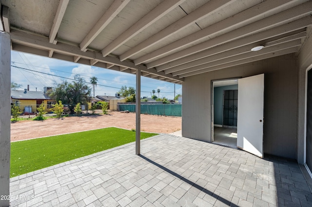 view of patio / terrace