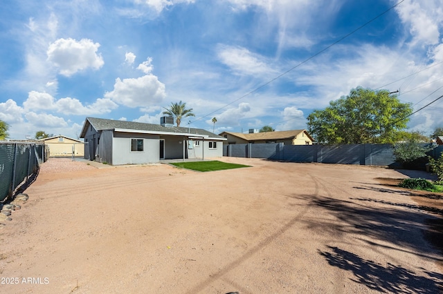 view of rear view of house