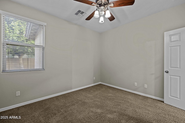 1953 E Lafayette Ave, Gilbert, AZ 85298 - empty room with ceiling fan and carpet flooring