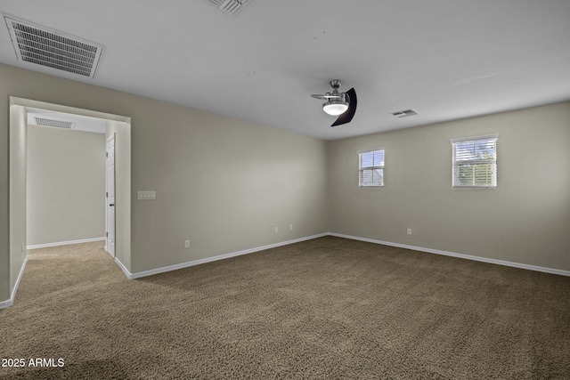 1953 E Lafayette Ave, Gilbert, AZ 85298 - carpeted empty room with ceiling fan and baseboards