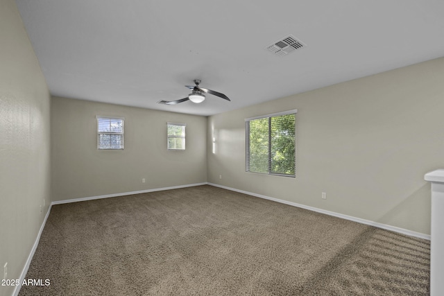 1953 E Lafayette Ave, Gilbert, AZ 85298 - carpeted empty room with ceiling fan and baseboards