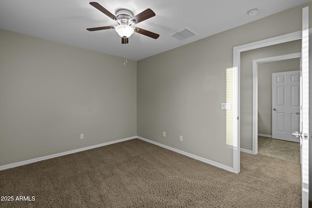 1953 E Lafayette Ave, Gilbert, AZ 85298 - carpeted empty room featuring a ceiling fan and a smoke detector