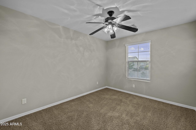 1953 E Lafayette Ave, Gilbert, AZ 85298 - unfurnished room featuring carpet flooring and a ceiling fan
