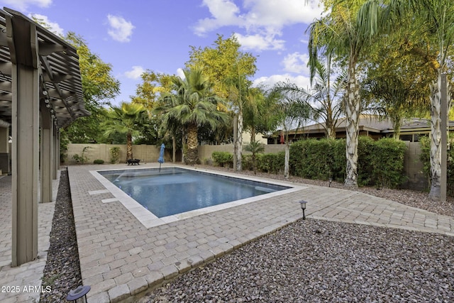 1953 E Lafayette Ave, Gilbert, AZ 85298 - view of pool featuring a fenced backyard and a patio area