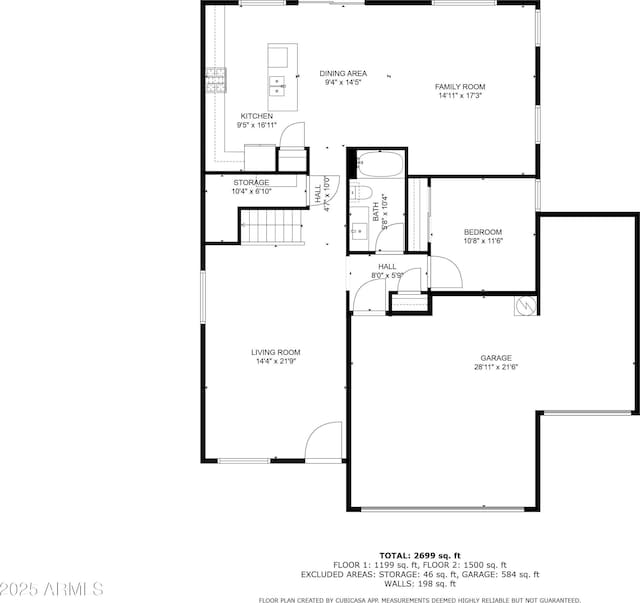 1953 E Lafayette Ave, Gilbert, AZ 85298 - view of room layout