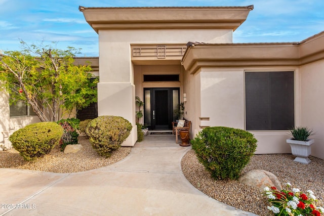 view of entrance to property