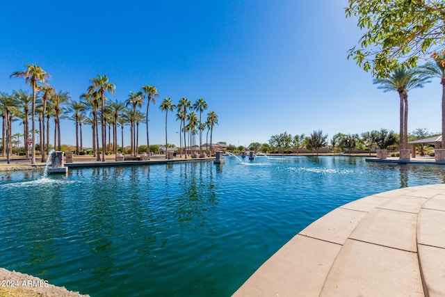 view of swimming pool