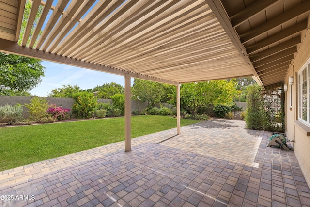 143 E Winter Dr, Phoenix, AZ 85020 - view of patio with a pergola