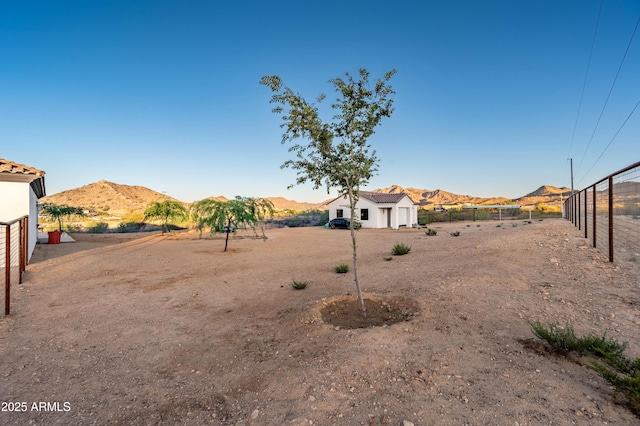 8017 S 143rd Ave, Goodyear, AZ 85338 - view of yard featuring a mountain view