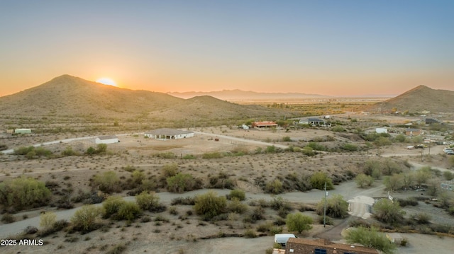 8017 S 143rd Ave, Goodyear, AZ 85338 - mountain view featuring a desert landscape