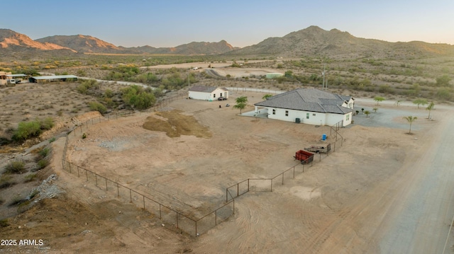 8017 S 143rd Ave, Goodyear, AZ 85338 - view of rural area featuring a mountain backdrop and a desert landscape