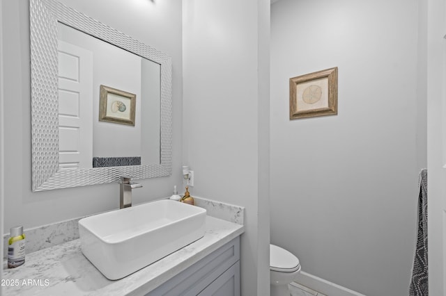 8017 S 143rd Ave, Goodyear, AZ 85338 - half bathroom with toilet and vanity