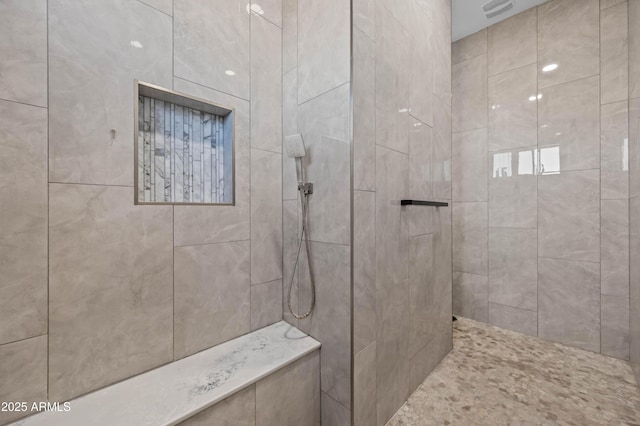 8017 S 143rd Ave, Goodyear, AZ 85338 - full bathroom featuring a tile shower