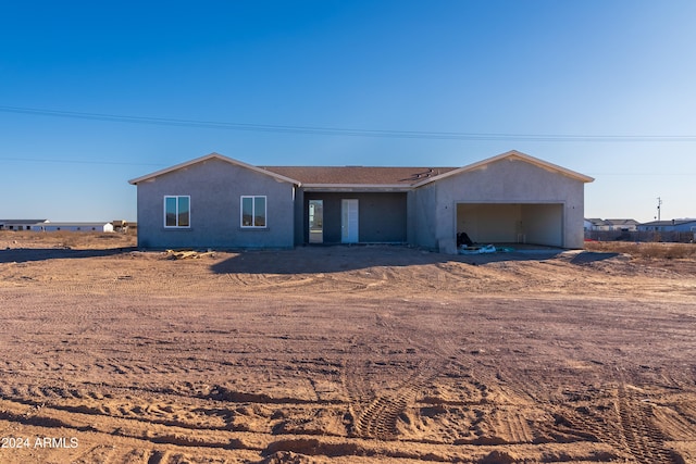 view of ranch-style home