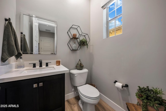 2037 E Fallen Leaf Ln, Phoenix, AZ 85024 - bathroom featuring vanity and wood finished floors