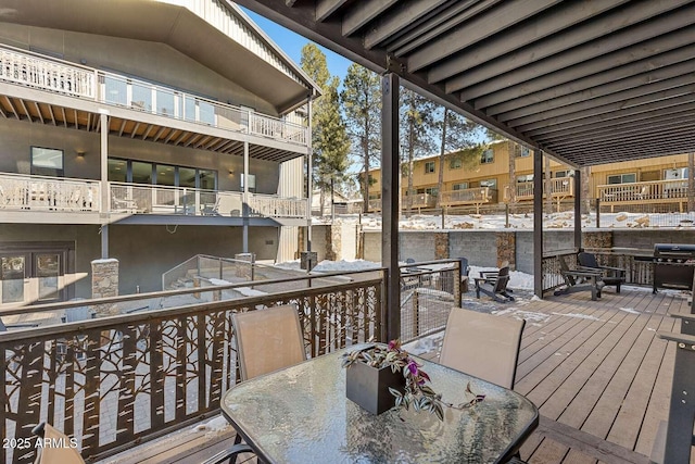 301 S O Leary St, Flagstaff, AZ 86001 - deck featuring outdoor dining area