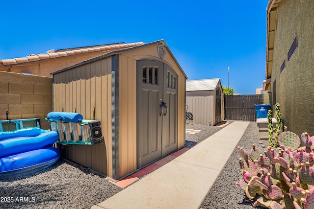 863 W 14th Ave, Apache Junction, AZ 85120 - view of shed with a gate