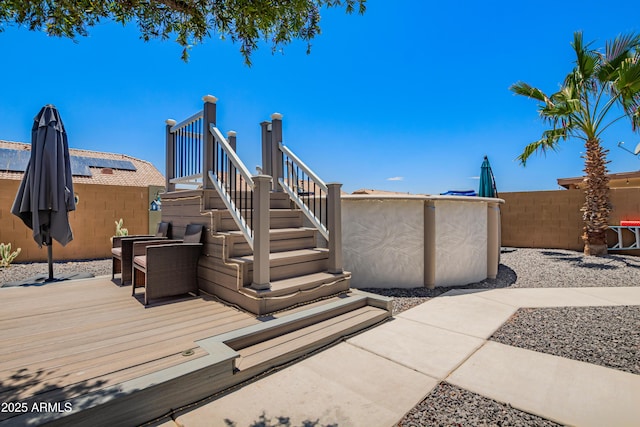 863 W 14th Ave, Apache Junction, AZ 85120 - view of patio featuring a deck