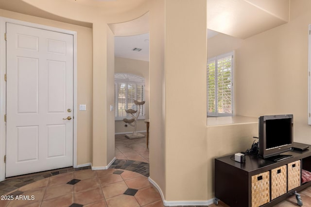 1851 W Periwinkle Way, Chandler, AZ 85248 - foyer featuring tile patterned floors and baseboards