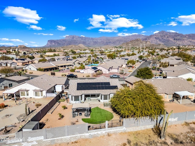 8479 E Sunrise Sky Dr, Gold Canyon, AZ 85118 - bird's eye view featuring a mountain view