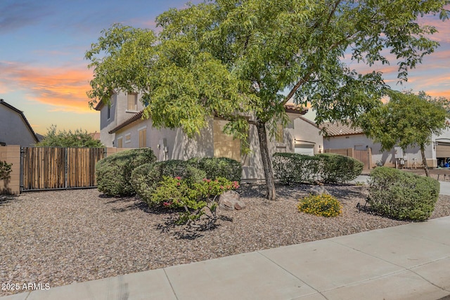 31332 N 137th Ln, Peoria, AZ 85383 - obstructed view of property with a gate and stucco siding