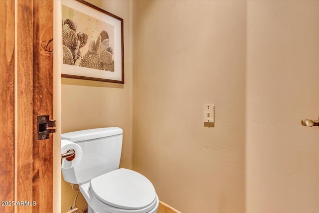 bathroom with toilet