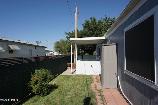 1034 S 3rd St, Coolidge, AZ 85128 - view of fenced yard