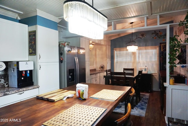 1034 S 3rd St, Coolidge, AZ 85128 - dining room with dark wood-style floors