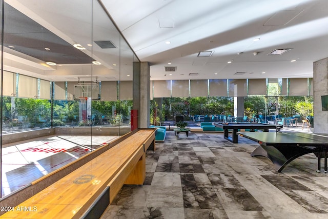7120 E Kierland Blvd Unit 416, Scottsdale, AZ 85254 - recreation room with recessed lighting