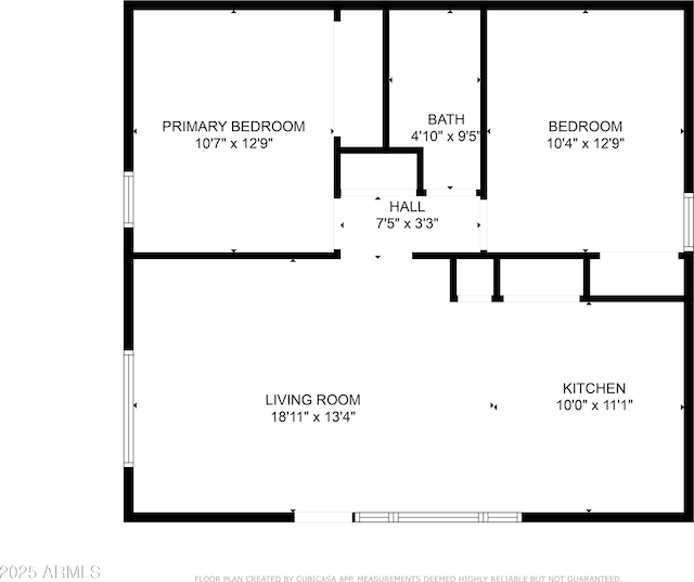 4720 E Belleview St, Phoenix, AZ 85008 - plan