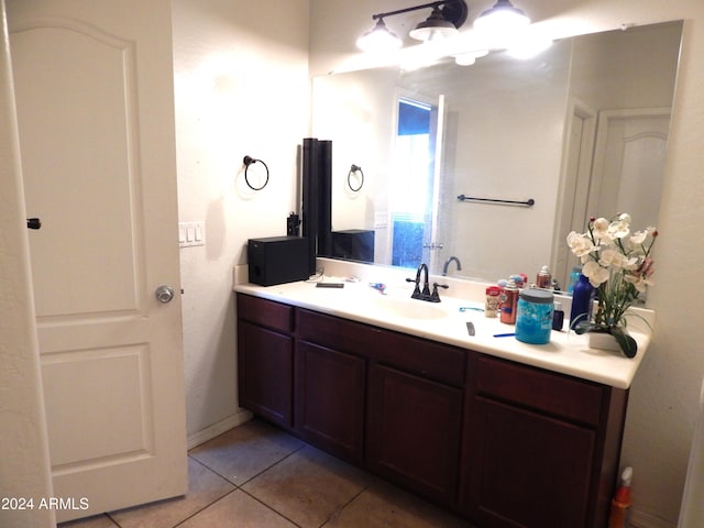 25422 W Maldonado Ct, Buckeye, AZ 85326 - bathroom with vanity and tile patterned floors