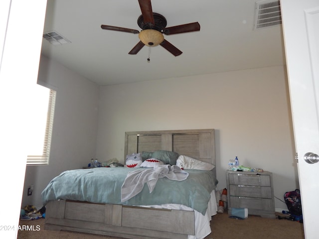 25422 W Maldonado Ct, Buckeye, AZ 85326 - bedroom featuring carpet floors and ceiling fan