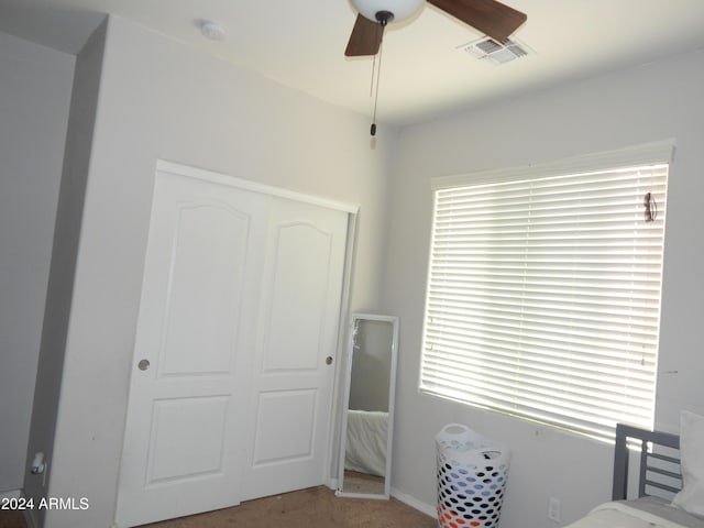 25422 W Maldonado Ct, Buckeye, AZ 85326 - carpeted bedroom featuring a closet and ceiling fan