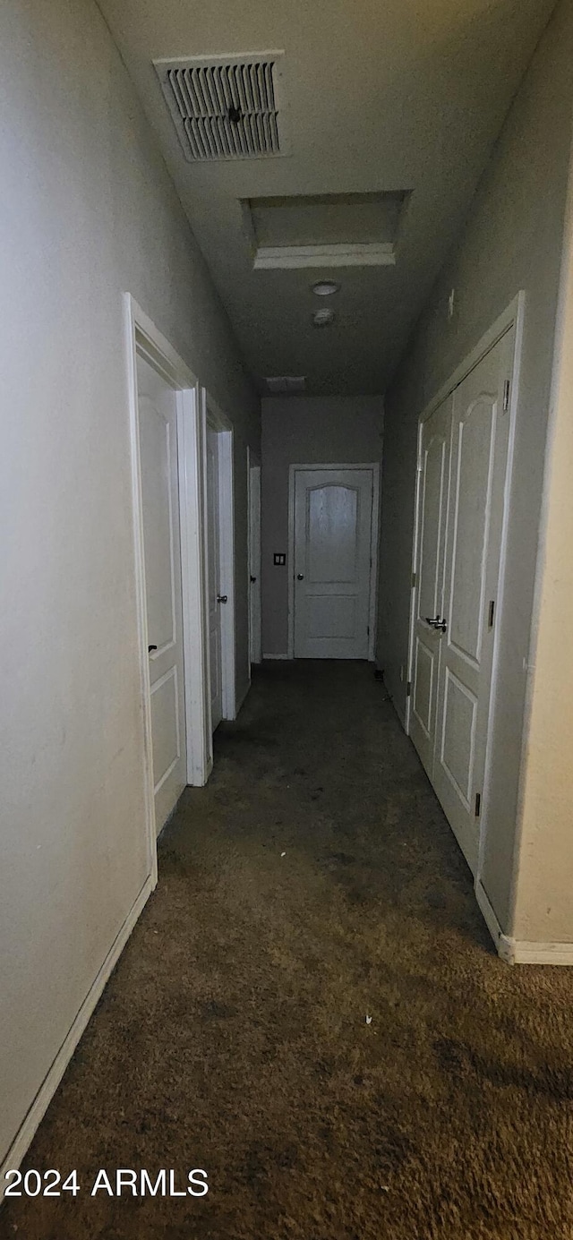 25422 W Maldonado Ct, Buckeye, AZ 85326 - corridor with carpet floors