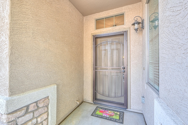 view of property entrance