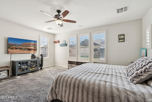 20518 W White Rock Rd, Buckeye, AZ 85396 - bedroom featuring wood finished floors and ceiling fan