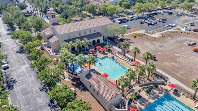 20518 W White Rock Rd, Buckeye, AZ 85396 - drone / aerial view of a pool